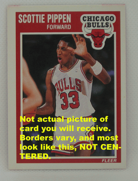 1989-90 FLEER SCOTTIE PIPPEN #23